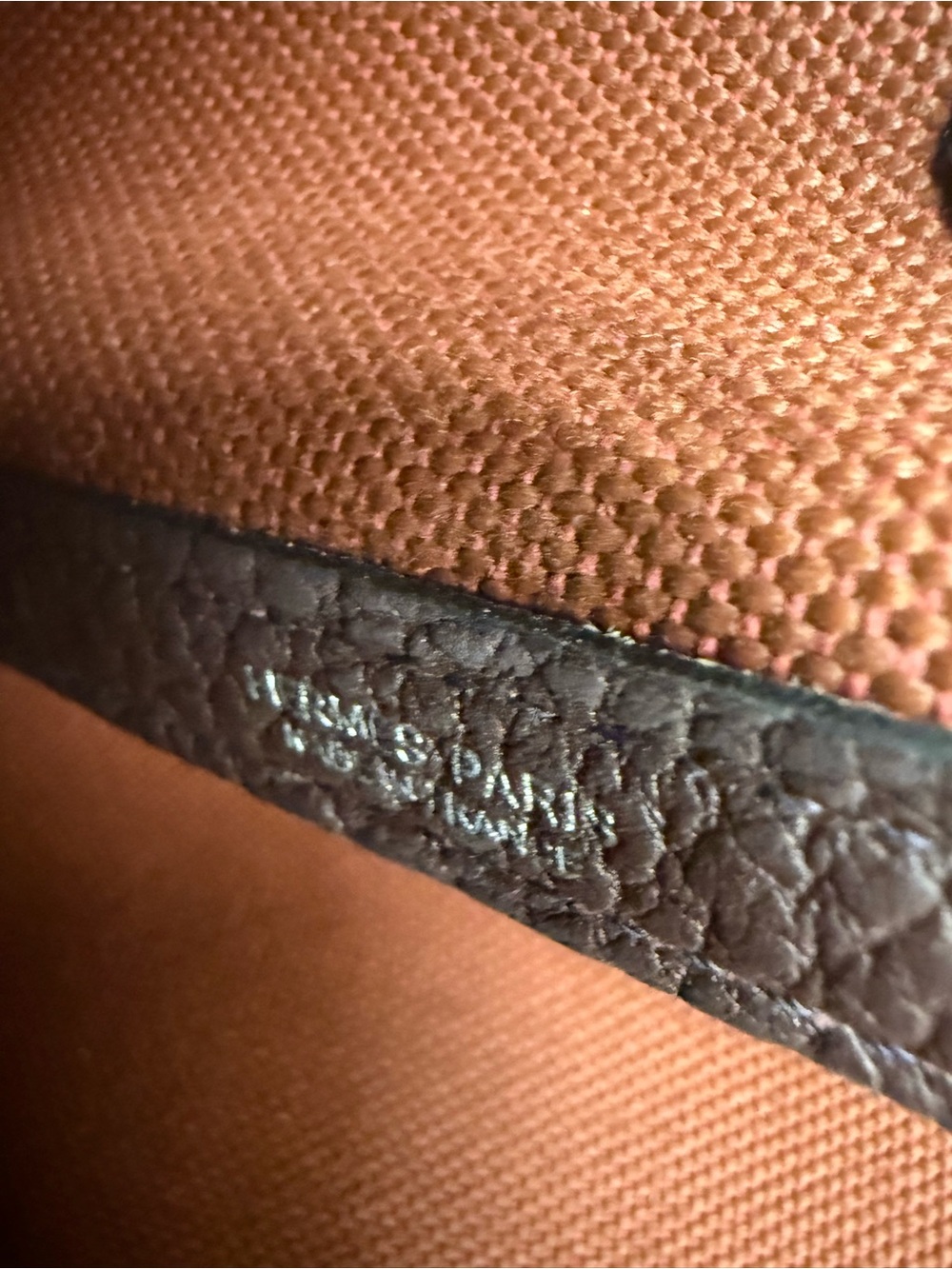 FINAL CALL- Authentic Toile Hermes Garden Party 30  with leather trim - Picture 7 of 7